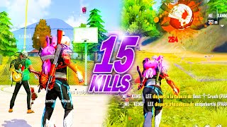 💀 ¡ASÍ ES JUGAR CLASIFICATORIA en BRASIL  15 KILLS 💀  FREE FIRE [upl. by Musetta]