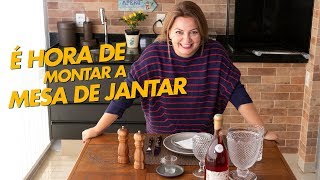 Montando a Mesa do Jantar em Francês [upl. by Bradlee828]