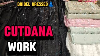 CUTDANA WORK 2PC SIUT HAND MADE WORK ON LAVA SILK NEW ARRIVALS✨wedding viralvideo onlineshopping [upl. by Nylhsoj]