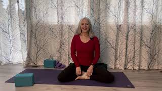 Yin yoga for anxiety grounding the root chakra [upl. by Andert]