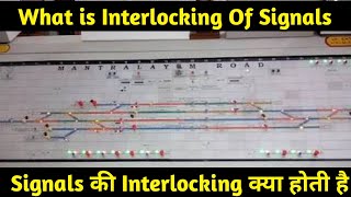 What is Interlocking of signals in Railways [upl. by Aracot182]