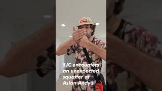 SJC encounters an unexpected squatter at Asian Andys asianandy Squatter SJC shorts [upl. by Oitaroh110]