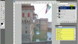 Photoshop  Effetto pioggia animato  tutorial italiano [upl. by Nikoletta]