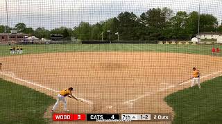 Goreville Blackcats Baseball vs Woodlawn Cardinals [upl. by Pattison]