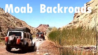 Moab Backroads Exploring Utah Part 5 [upl. by Gnak]