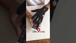 Waterproof Winter Gloves with Touchscreen  Link in Bio product onlineshopping shorts gadget [upl. by Hallagan713]