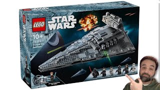 LEGO Star Wars Imperial Star Destroyer 75394 reveal with Cal Kestis minifig My thoughts [upl. by Llezniuq]