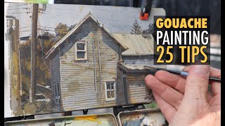 Gouache Painting Tutorial James Gurneys 25 Tips for Sketching Architecture [upl. by Thedric]