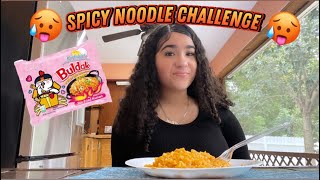 Spicy Noodle Challenge🥵 [upl. by Neeleuqcaj164]