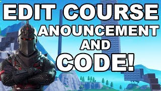 Fortnite Edit Course CODE  Building amp Editing Course  Warmup Fortnite  HalobombtrooperEditCourse [upl. by Bethezel]