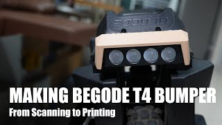 Making Begode T4 Bumper  From 3D Scanning to Printing [upl. by Jami]