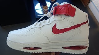 Nike Air Force 1 Mid Evo white red [upl. by Lorine]