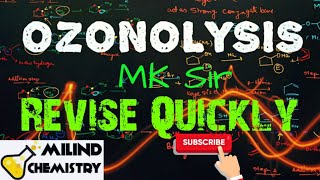 Ozonolysis  NCERT JEE MAINS JEE ADVANCE CLASS 11 alkenes ozonolysis alkynes hydrocarbon [upl. by Kcim]