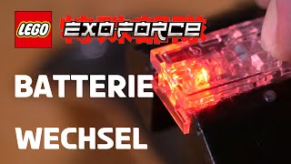 Tutorial  LEGO EXOFORCE Batterie Wechsel  SPACE BRICKS [upl. by Lleumas]