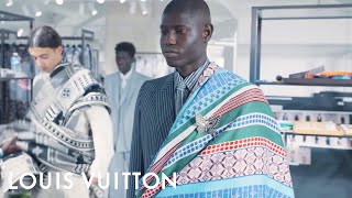 Mens FallWinter 2021 Behind the Scenes with Virgil Abloh – Part 2  LOUIS VUITTON [upl. by Witt]