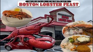 BOSTON LOBSTER FEAST  Kissimmee Florida  World Famous AllYouCanEat Seafood Buffet [upl. by Glialentn]