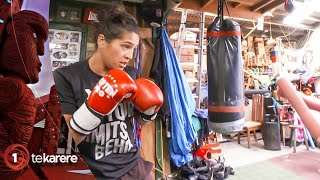 Boxers Lani Daniels Mea Motu set to fight for another world title [upl. by Gnemgnok]