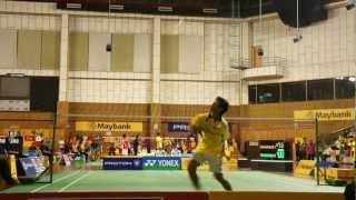 Selangor Badminton Open 2012 9  MS D1 R3 Yogendran Vs Misbun Syawal [upl. by Alice390]