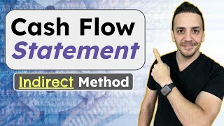 Prepare Cashflow Statement in 10 Minutes Indirect Method [upl. by Mcgruter601]