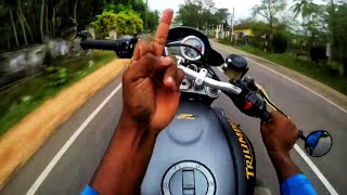 Triumph street triple 675 Wheeling  Gopro  Srilanka  Kushan Sawmya [upl. by Ricky]