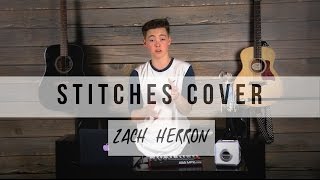 Stitches Cover  Zach Herron [upl. by Alyhc]