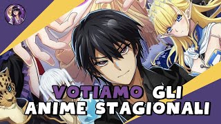 VOTIAMO gli ANIME STAGIONALI estivi [upl. by Akcimehs133]