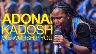 ADONAI Kadosh We Worship You  NATHANIEL BASSEY  Worship Medley  Alexis Njuba [upl. by Irollam]