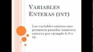 Tutorial C  2 Variables int y float [upl. by Trebleht]