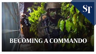 Becoming a Singapore Armed Forces elite soldier commando [upl. by Nyltyak]