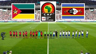 Mozambique vs Eswatini  AFRICA CUP OF NATIONS 2025 QUALIFICATION [upl. by Afihtan]