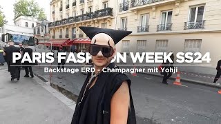 PARIS FASHION WEEK  Outside Rick Owens Show Backstage ERD Yohji Event feat ​negativetrade [upl. by Dnalor]