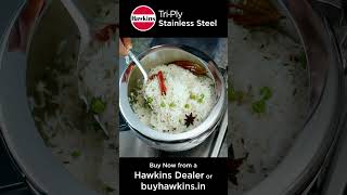 Hawkins TriPly Stainless Steel Pressure Cooker  Onam [upl. by Aerdma]