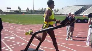 Haile Gebrselassie Treadmill Run [upl. by Candice800]