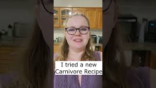 Carnivore diet recipe carnivorediet weightloss recipe carnivore [upl. by Cirdet]