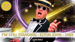 eltonjohn  Im still standing lyrics  1983 [upl. by Airyk]