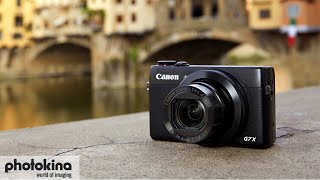 Photokina 2014 CANON G7X [upl. by Doralynn700]