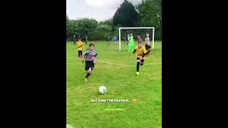 The Kid Is Built Different For His Insane Slide Tackle🤯🤫 shorts football soccer [upl. by Ridinger]