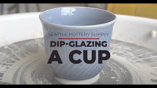 How to dip glaze pottery [upl. by Thgiwd]