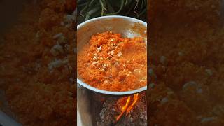 Gajar Halwa Recipe 😋♥️tanwarskitchensecrets desivillagefood gajarkahalwa shorts viral short [upl. by Edme]