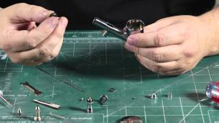 Grex Genesis Series Airbrushes  Full Disassembly and Assembly [upl. by Nawoj]