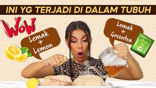 15 menit stlh Minum Ramuan LEMON  GREEN TEA ini Lemak tubuh PECAH PECAH  DETOX LEMAK [upl. by Eelam55]