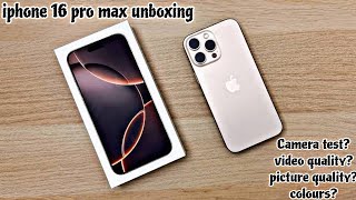 iphone 16 Pro Max unboxing review [upl. by Maggs]