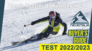 Atomic Redster Q7 Revoshock C  NeveItalia SkiTest 20222023 [upl. by Fennelly241]