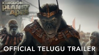 Kingdom of the Planet of the Apes  Official Telugu Trailer  In Cinemas May 2024 [upl. by Jain]