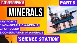 Icse geography class 6 Minerals  the minerals class 6 [upl. by Enileuqcaj983]