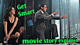 Get smart 2008 full movie story explained  hollywood comedy action movie explained in hindi urdu [upl. by Shutz]