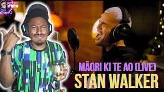 Stan Walker Reaction Māori Ki Te Ao  LIVE 🔥🔥🔥 [upl. by Aihsyn]