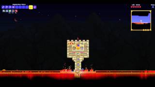 Terraria Prehardmode Autofarm 5 bosses killed in under a minute [upl. by Tarfe129]