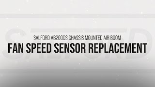 HOW TO AB200DS Fan Speed Sensor Replacement [upl. by Doerrer]