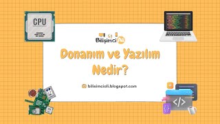 Donanım ve Yazılım Nedir [upl. by Sage762]